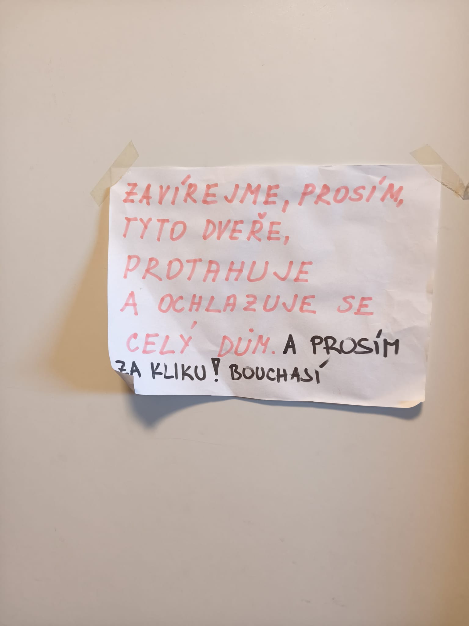 Nedovirající dveře